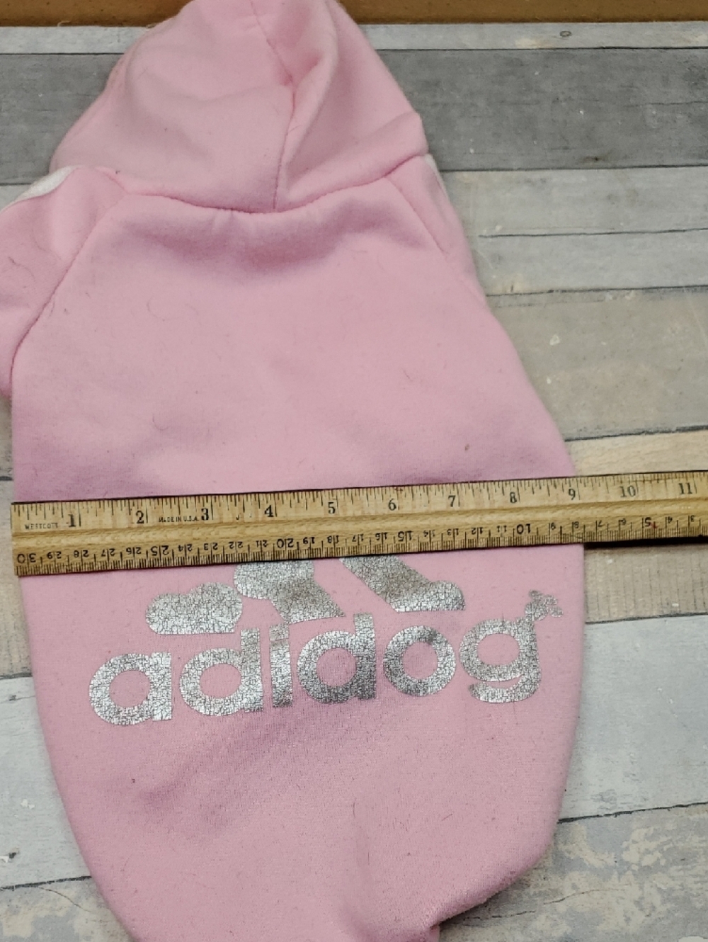 Adidog Origipaws Dog Hoodie Size Large (per size chart) - Picture 6 of 8